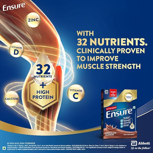 Ensure No 1 Nutritional Supplement Drink Chocolate Flavour 1kg